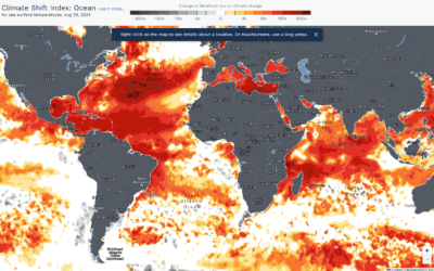 Celebrating launch of Climate Shift Index: Ocean